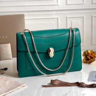 21AW New Arrival [Bulgari] New Color! SERPENTI FOREVER Nappa Handbag Buo06071