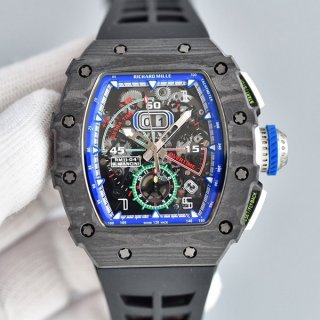 ★Popular in Japan! Richard Mille RM 011 Automatic Fake Flyback Chronograph Felipe Massa ril28521