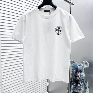 ＜The latest and must-have＞Chrome Hearts Cross T-shirt copy Kuv41517