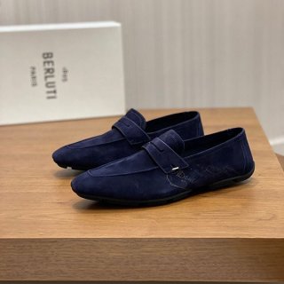 Attention ★ Berluti Replica Lorenzo Drive Scritto Camocchio Loafers BEC64913