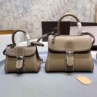 Classic Delvaux calfskin Brillant shoulder handbag replica 2 sizes ☆ Shipping included Dex85458