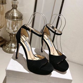 Jimmy Choo Max 100 Glitter Sandals Replica jil24589
