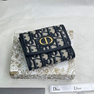 Dior MONTAIGNE Lotus Wallet Oblique Replica S2057UTZQM928 Sold Out