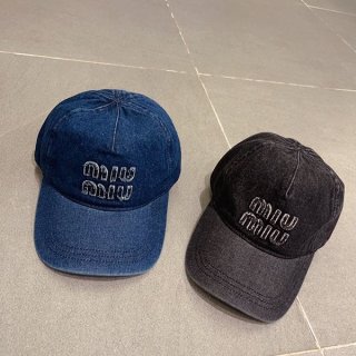 Miu Miu Women's Denim Cap Replica 5HC1790