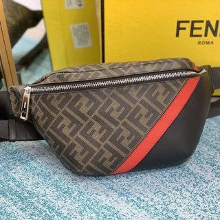 Rare Fendi Multicolor Leather Belt Bag FES85713
