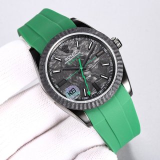Love at first sight? DiW Rolex Replica Milgauss Aviator Green Gaussian Watch roe32611