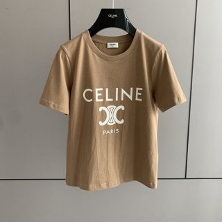 ☆Super popular☆Celine T-shirt, super cheap, cotton jersey 2X872671Q