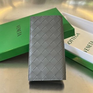 Free shipping Bottega Veneta long wallet replica intrecciato calfskin bos15859