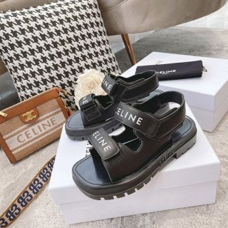 Celine Sandals Replica Bulky Outdoor Calfskin 345583620C38NO