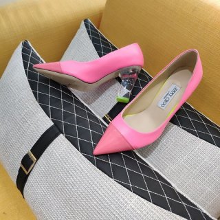 Jimmy Choo Elisa Pumps Replica 80mm Block Heel jih46727