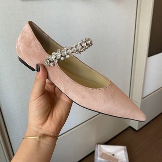 Jimmy Choo Bailey Flat Replica jiq90495