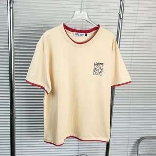 High quality Loewe cotton anagram T-shirt replica lom25556