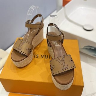 n-grade recommended Louis Vuitton sandals monogram calf leather replica vuk81333