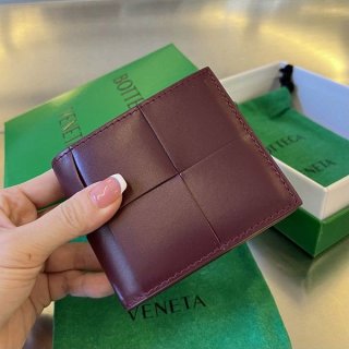 Bottega Veneta Cassette Bi-fold Wallet Replica boz42936