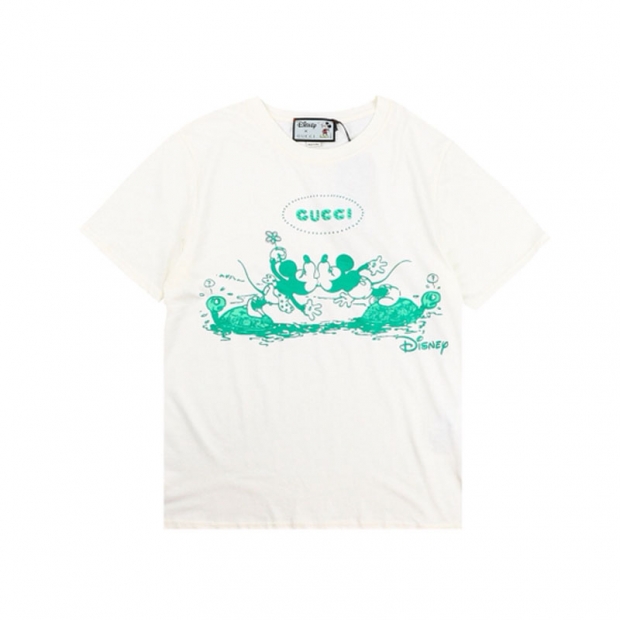 ☆Super popular☆Gucci cotton T-shirt copy short sleeve logo gup75443