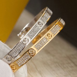 New Fendi F Is Fendi Bracelet Replica 2 Colors 8AG9286DMF089U