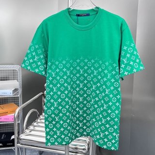Eye-catching color Louis Vuitton short-sleeved T-shirt Monogram Gradient 1A8HKI