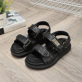 Perfect for summer? Dior Act Replica Blade Raffia Sandals KCQ840WJU