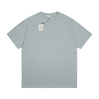 Attention★Loewe Anagram Logo Cotton T-shirt short sleeve fake loy39095
