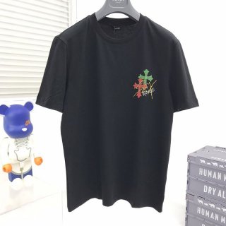 Rare color★Hard to find Chrome Hearts cross T-shirt copy★ Kuu56596