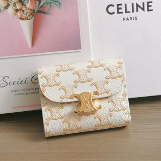 Competing for the Celine Small Triomphe Wallet Replica / Triomphe Canvas 10D782CQH_01TA