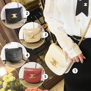 Celine Replica Teen Chain Buzz Triomphe 5 Colors 110973BF438NO