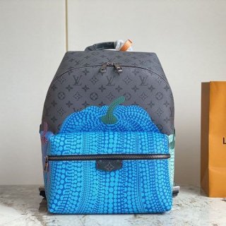 Louis Vuitton x Yayoi Kusama Replica Monogram Logo Backpack M46440