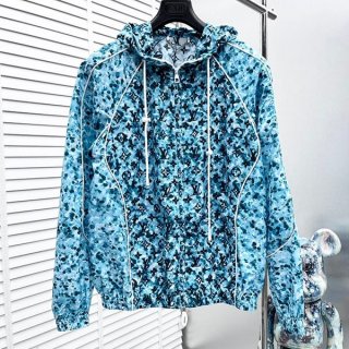 Eye-catching color Louis Vuitton replica nylon windbreaker 1ABJ4V