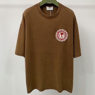 Ami Paris T-shirt replica logo patch short sleeve T-shirt ami64429