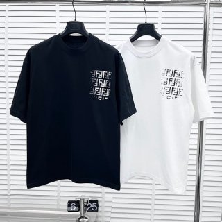 n-grade recommended Fendi jersey T-shirt fake tops 2 colors feo35070