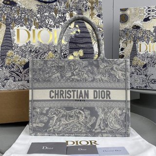 Immediate delivery Dior Book Tote Replica Medium Bag M1296ZRGO_M932