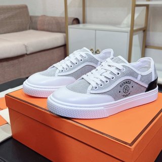 New color * Hermes Get Up Replica Full Calf Leather Sneakers erx27667