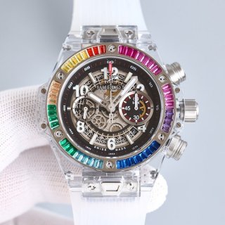 Immediate delivery Hublot replica Big Bang Unico Sapphire Rainbow huv07101