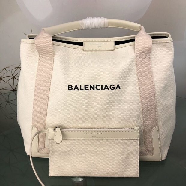 Extremely rare! Balenciaga Navy Cabas replica M, also suitable for mother's bags, beige 3399332HH3N2762