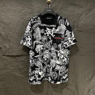 CHROME HEARTS Multi Logo T-shirt Replica Kuz06621