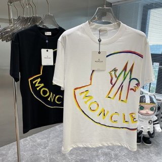 Attention-grabbing! Moncler logo T-shirt replica unisex mom98285