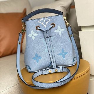 ★21SS New Louis Vuitton NeoNoe BB Fake Shoulder Bag★Monogram Blue M45709