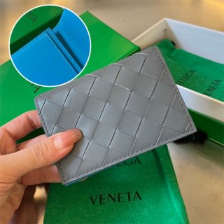 n-grade recommended fake Bottega Veneta Intrecciato business card case bov69982
