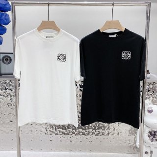 Lowest price challenge Loewe Embroidered Anagram T-shirt Replica 2 colors H526Y22J26