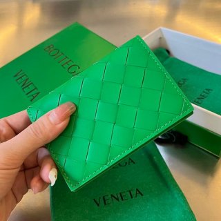 Bottega Veneta Intrecciato Business Card Case Replica bon33257