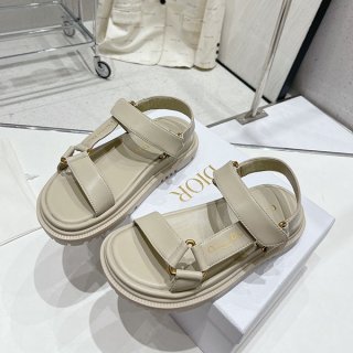 Dior D-WAVE Sandals Replica Lambskin det12194