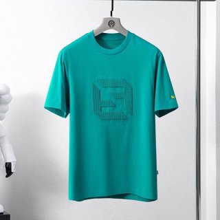 Fendi FF cotton T-shirt replica feq78482
