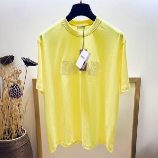 Immediate shipping Dior cotton T-shirt copy 393J696E0847