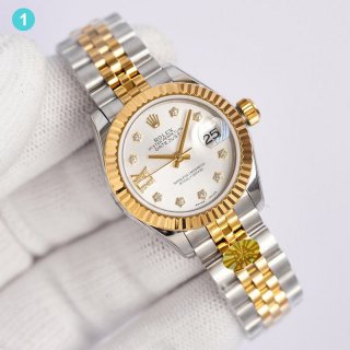 Tracked shipping Rolex replica watch Datejust ladies 28mm all colors roi67820