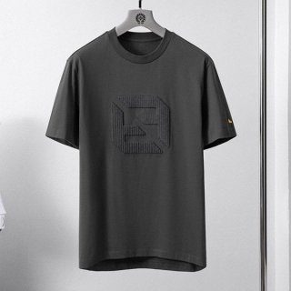 Immediate delivery Fendi FF cotton copy T-shirt feq93059