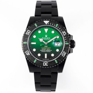 Rare Rolex DiW Submariner Replica PARAKEET roa59303