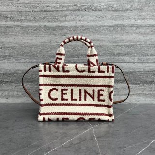 Very popular!! New color Celine Small Cabas Thais replica / Full Celine textile Ces36120