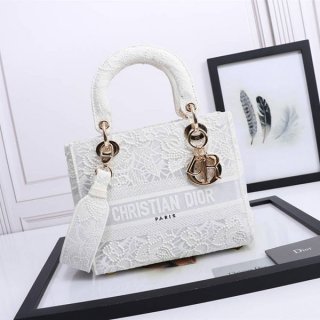 ☆Super popular☆ Dior Lady D-Light fake medium bag M0565OROL_M925