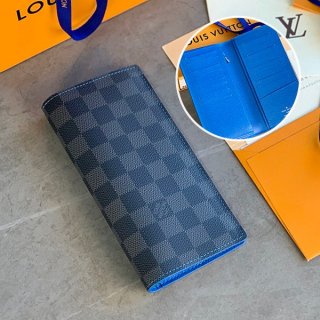 Louis Vuitton Portefeuille Brazza Long Wallet Replica Damier Graphite vue81037