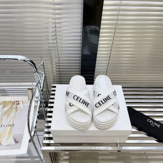 Celine Jacquard Mesh Textile Sandals 354412276 Available Now